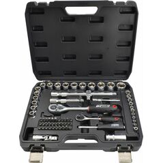 Zestaw narzędzi AWTools AWTOOLS ZESTAW KLUCZY   72el  1/2" / 1/4" BLACK LINE 13683721 5903678621506