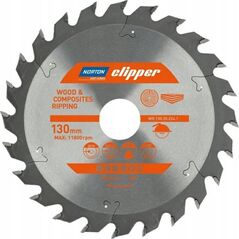 Norton NORTON PIŁA TARCZOWA 130mm x 20mm x 24z DREWNO I KOMPOZYTY ATB (2,6 / 1,6) 13683853 5450248769293