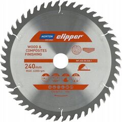 Norton NORTON PIŁA TARCZOWA 240mm x 30mm x 48z DREWNO I KOMPOZYTY ATB (3,0 / 2,0) 13683873 5450248769064