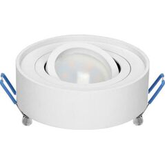 Lampa sufitowa Orno SORMUS R ramka dekoracyjna oprawy punktowej, MR16/GU10 max 50W, regulowana, okrągła, biała,AD-OD-6169/W 13683987 5908254821745