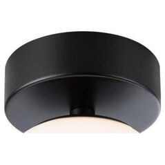 Lampa sufitowa Paulmann Lampa sufitowa łazienkowa GOVE LED 5W 400lm 3000K IP44 230V czarny matowy / metal / szkło 13684453 4000870710715