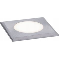 Paulmann Oprawa dogruntowa HOUSE LED 2W 60lm 3000K IP67 kwadratowa 230V szczotkowane żelazo / stal nierdzewna 13684538 4000870943663