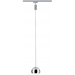 Paulmann Oprawa zwieszana na szynoprzewód URail CAPSULE LED II DIM 6W 2700K  230V chrom matowy / metal 13684603 4000870954577