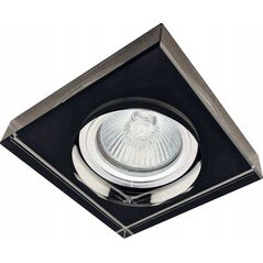 GREENLUX Greenlux x Pearl GXPO037 oczko lampa wpuszczana downlight 1x50W GU5.3 czarne 13684954 8592660133508