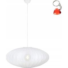 Lampa wisząca Markslojd Markslojd Florence 108790 lampa wisząca zwis 1x40W E27 biała 13685371 7330024612853