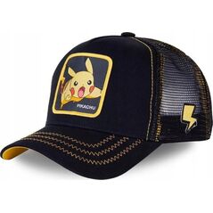 Capslab Capslab Freegun Pokemon Pikachu Cap CL-PKM2-1-PIK7 Czarne One size 13686905 3614000841739