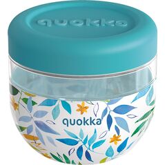 Quokka Quokka Bubble Food Jar - Pojemnik na żywność / lunchbox 770 ml (Watercolor Leaves) 13710060 8412497401369