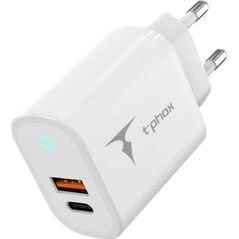 Ładowarka T-Phox Ładowarka Sieciowa 45W USB + USB-C T-PHOX GLORY biała 13722832 6974670443952