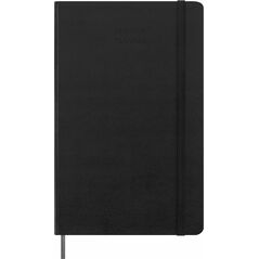 Moleskine Kalendarz tygodniowy MOLESKINE, bez dat, L, twarda oprawa, czarny 13757251 8056598857122