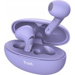 Słuchawki Trust Ausinės EARPHONES YAVI BT ENC/PURPLE 25299 TRUST 13783951 8713439252996