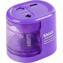Eagle Temperówka na baterie Eagle EG-5161USB 2 otwory fioletowa 13788948 5903364219765