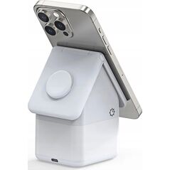 Ładowarka Duzzona Ładowarka indukcyjna Duzzona W20 15W 4w1 do iPhone / AirPods / Apple Watch z lampką nocną - biała 13804574 6934913007402
