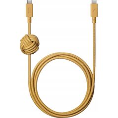 Kabel USB Native Union USB-C - USB-C 3 m Żółty (ACABLE-C-KFT-NP) 13811824 4895200477129