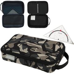 Piórnik Herlitz Herlitz Faulenzer 2 Go CamoGrey 13812379 4008110373546
