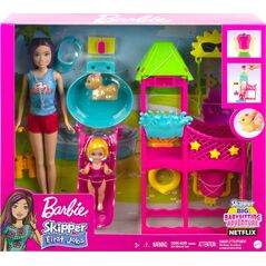 Lalka Barbie Mattel BRB PARK WODNY PIERWSZA PRACA SKIPPER HKD80 WB3 13812949 194735101665