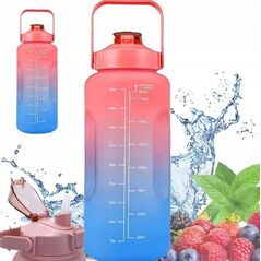 ExtraLink EXTRALINK BUTELKA MOTYWACYJNA BIDON NA WODĘ 2000ML CZERWONO-NIEBIESKA BUT-994 13814026 5906168636455