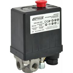 AWTools AWTOOLS WYŁĄCZNIK CIŚNIENIOWY KOMPRESORA 230V 3 WEJŚCIE 1/4" 13815622 5903678612061