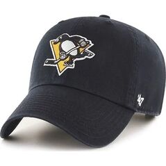 47 Brand 47 Brand NHL Pittsburgh Penguins Cap H-RGW15GWS-BKB Czarne One size 13816908 888442647669