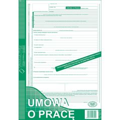 Michalczyk i Prokop 500-1K Umowa o Pracę A4 40kartek ( nowa ) Michalczyk i Prokop 13822840 5903242103902