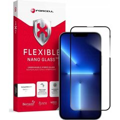 ForCell Forcell Flexible 5D - szkło hybrydowe do iPhone 13 Pro Max/14 Plus czarny 13843628 5903396158063