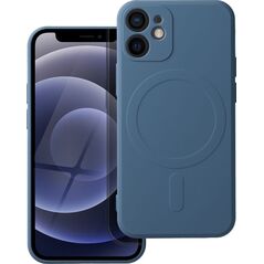 OEM Futerał SILICONE MAG COVER kompatybilny z MagSafe do IPHONE 12 Mini niebieski 13843672 5903396162435