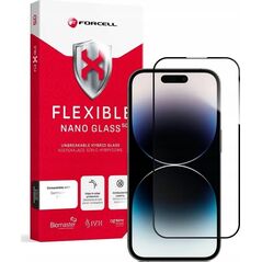 ForCell Forcell Flexible 5D - szkło hybrydowe do iPhone 14 Pro czarny 13843686 5903396163005