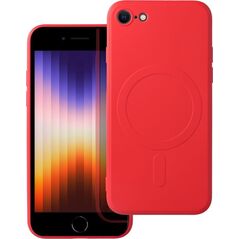 OEM Futerał SILICONE MAG COVER kompatybilny z MagSafe do IPHONE 7 / 8 / SE 2020 / SE 2022 czerwony 13843735 5903396170775