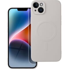 OEM Futerał SILICONE MAG COVER kompatybilny z MagSafe do IPHONE 14 Plus biały 13843850 5903396179396