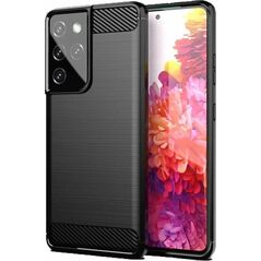 OEM Futerał CARBON do SAMSUNG A14 5G / A14 4G czarny 13843964 5903396194566