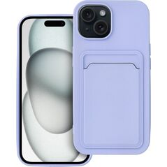 OEM Futerał CARD CASE do IPHONE 15 fioletowy 13844281 5903396211874