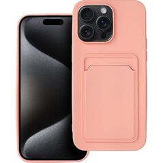 OEM Futerał CARD CASE do IPHONE 15 Pro Max różowy 13844289 5903396211867