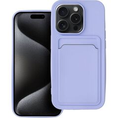 OEM Futerał CARD CASE do IPHONE 15 Pro fioletowy 13844292 5903396211881