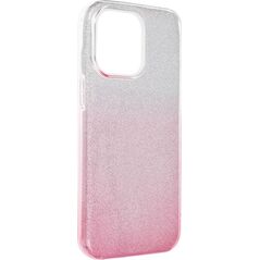 OEM Futerał SHINING do IPHONE 15 Pro Max transparentny różowy 13844326 5903396212604