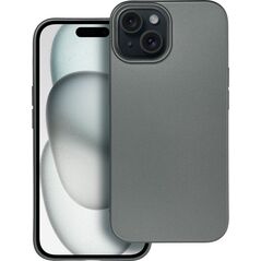 OEM Futerał METALLIC do IPHONE 15 szary 13844352 5903396213229
