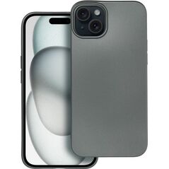 OEM Futerał METALLIC do IPHONE 15 Plus szary 13844363 5903396213311