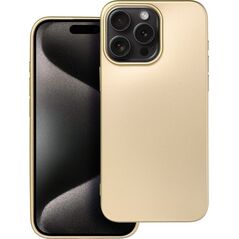 OEM Futerał METALLIC do IPHONE 15 Pro Max złoty 13844370 5903396213304