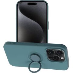 OEM Futerał SILICONE RING do IPHONE 15 Pro zielony 13844389 5903396214035