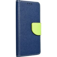 OEM Kabura FANCY Book do IPHONE 15 Pro Max granatowo limonkowy 13844513 5903396216695
