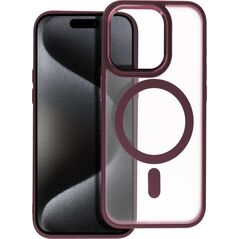 OEM Futerał MATTE MAG COVER kompatybilny z MagSafe do IPHONE 15 Pro czerwony 13844638 5903396221255