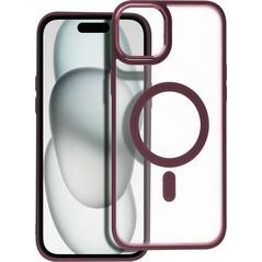 OEM Futerał MATTE MAG COVER kompatybilny z MagSafe do IPHONE 15 Plus czerwony 13844641 5903396221606