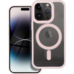 OEM Futerał COLOR EDGE MAG COVER kompatybilny z MagSafe do IPHONE 14 Pro różowy 13844658 5903396221859