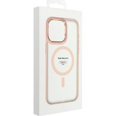 OEM Futerał MATTE MAG COVER kompatybilny z MagSafe do IPHONE 15 Pro Max różowy 13844671 5903396222191