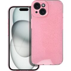 OEM Futerał CLEAR CASE 2 mm BLINK do IPHONE 15 różowy 13844673 5903396222245