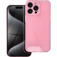 OEM Futerał CLEAR CASE 2 mm BLINK do IPHONE 15 Pro Max różowy 13844681 5903396222320