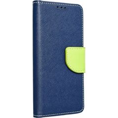 OEM Kabura FANCY Book do MOTOROLA MOTO G14 granatowo limonkowy 13844800 5903396226502