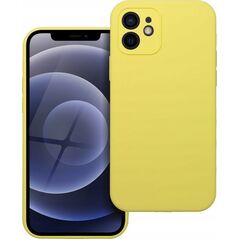 OEM Futerał SILICONE 2mm do IPHONE 12 żółty 13846328 5903396291944