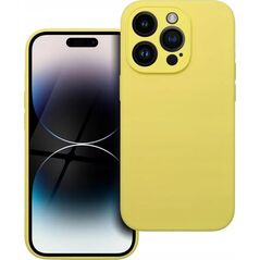 OEM Futerał SILICONE 2mm do IPHONE 14 Pro żółty 13846350 5903396292651