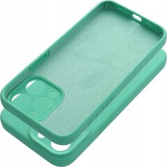 OEM Futerał SILICONE 2mm do IPHONE 15 Pro Max miętowy 13846357 5903396292798