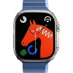Hoco HOCO pasek do Apple Watch 38 / 40 / 41 mm AS102 ciemny niebieski z jasnym niebieskim 13846663 6942007619363