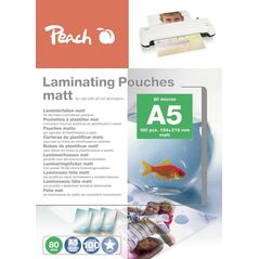 Peach Peach Laminierfolien  A5 (154x216mm), 80mic, matt 13848460 7640460547818